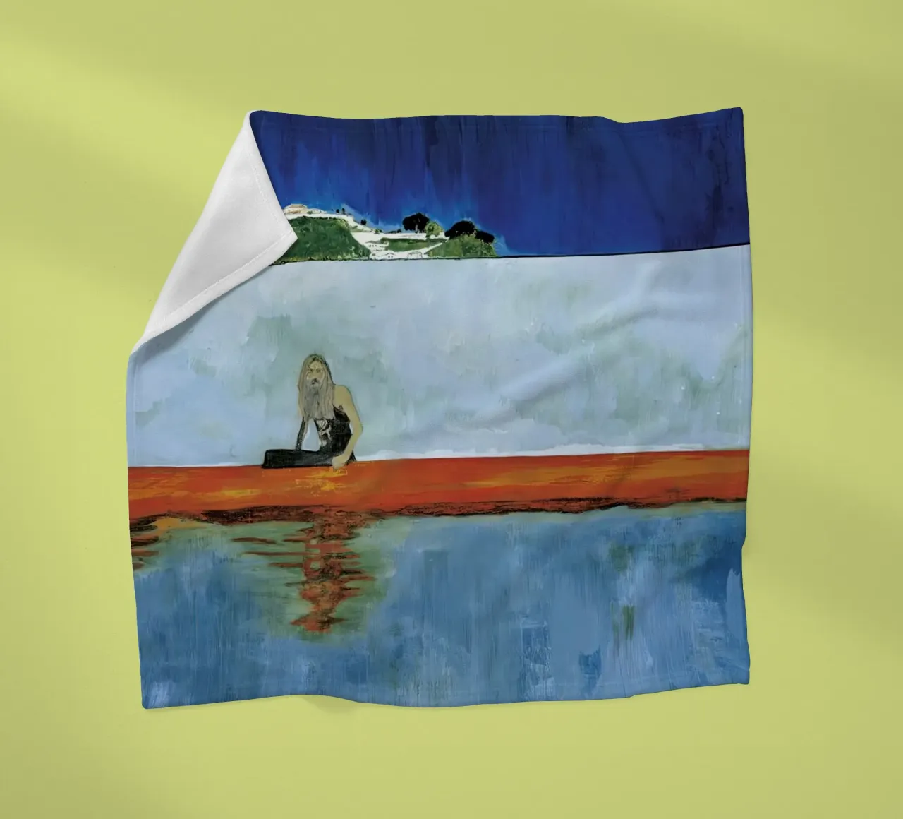 peter doig - Jarwitama coperta in pile da Milfordwings
