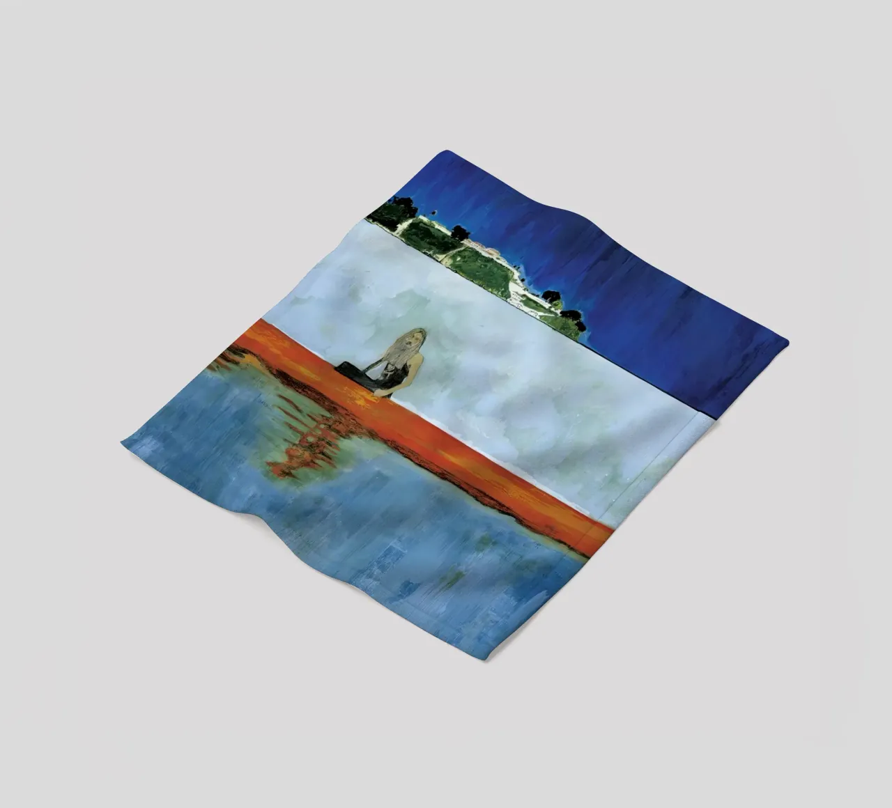 peter doig - Jarwitama coperta in pile da Milfordwings