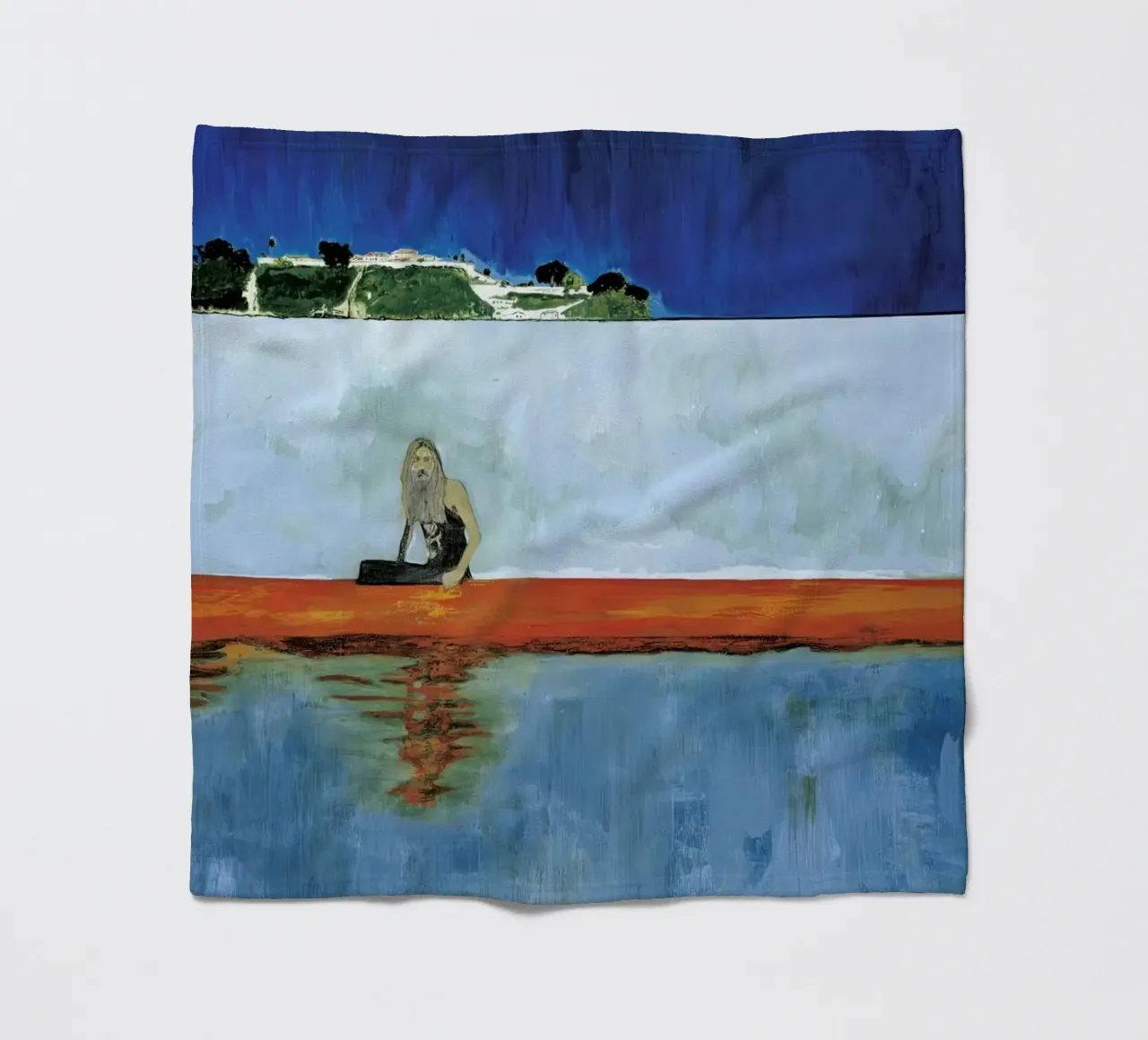 peter doig - Jarwitama coperta in pile da Milfordwings