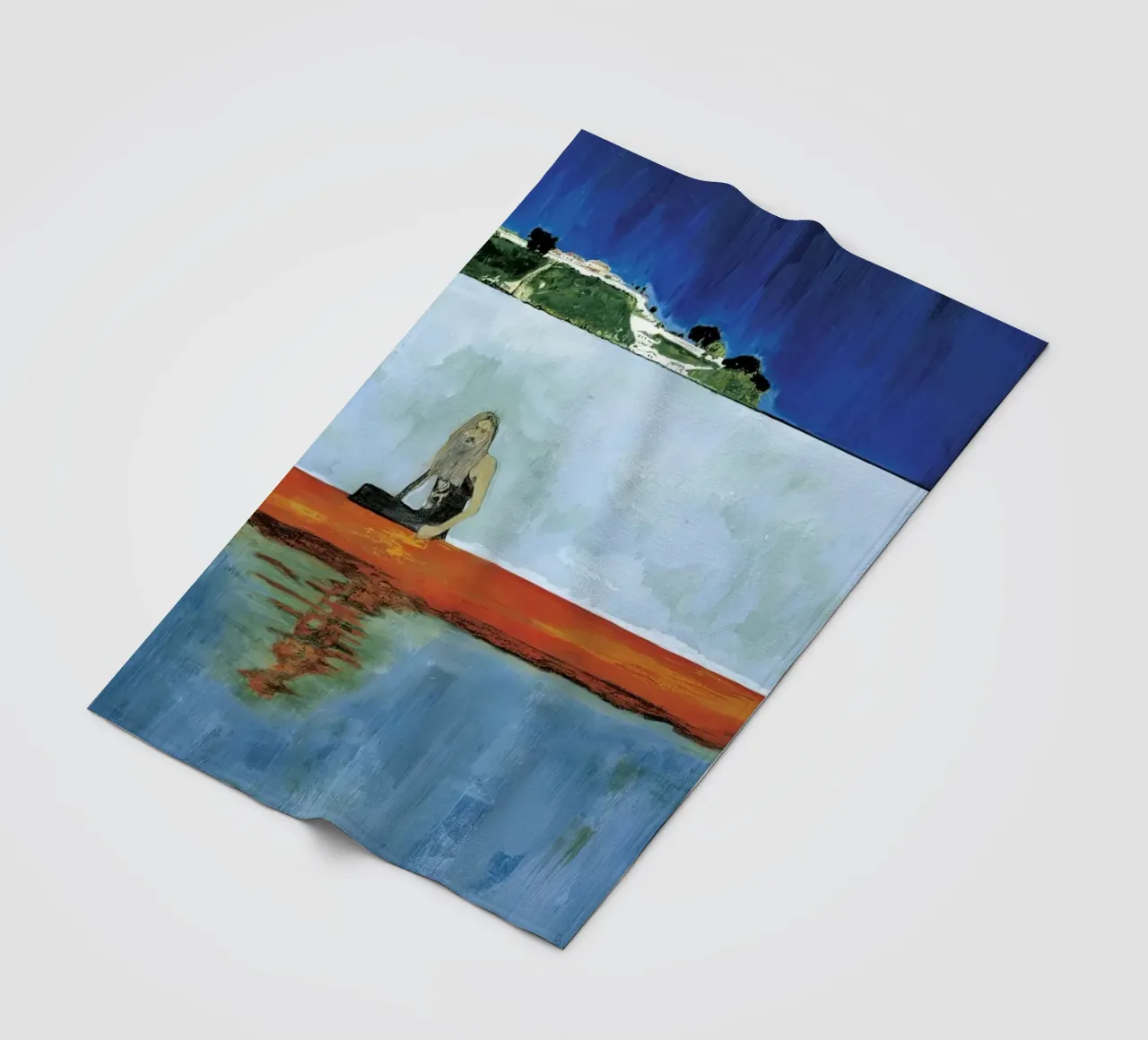 peter doig - Jarwitama coperta in pile da Milfordwings