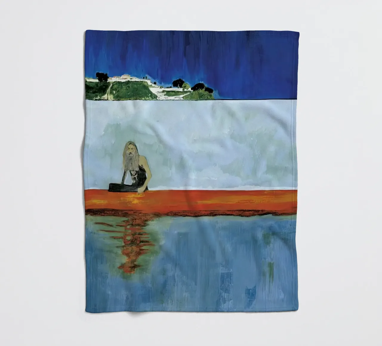 peter doig - Jarwitama coperta in pile da Milfordwings
