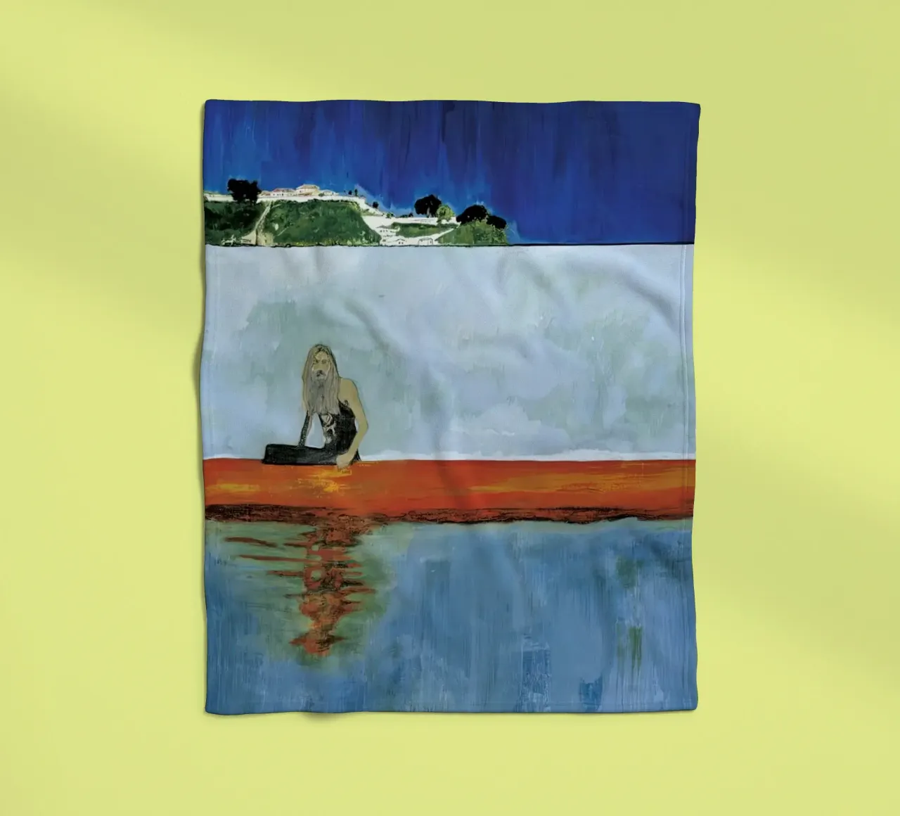 peter doig - Jarwitama coperta in pile da Milfordwings