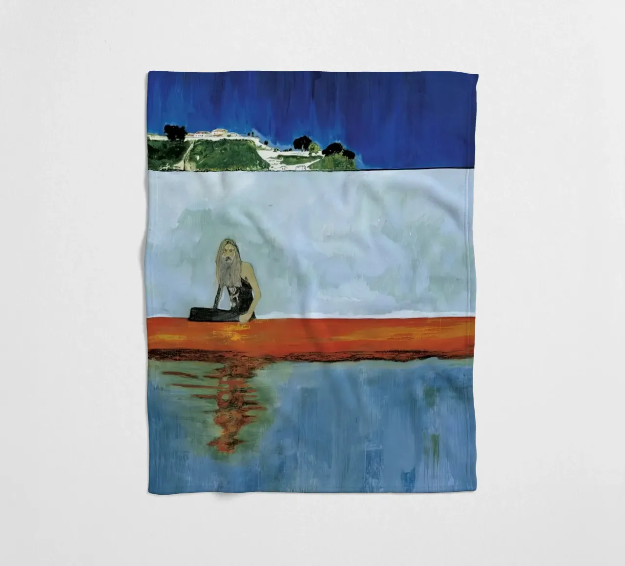peter doig - Jarwitama coperta in pile da Milfordwings