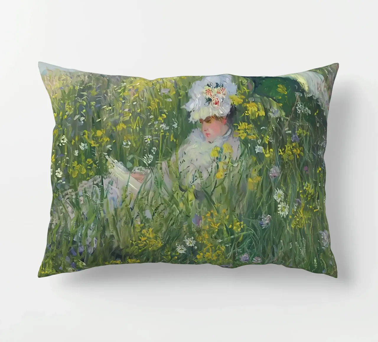 In The Meadow - 1876 decorative cushion by D1 Shop