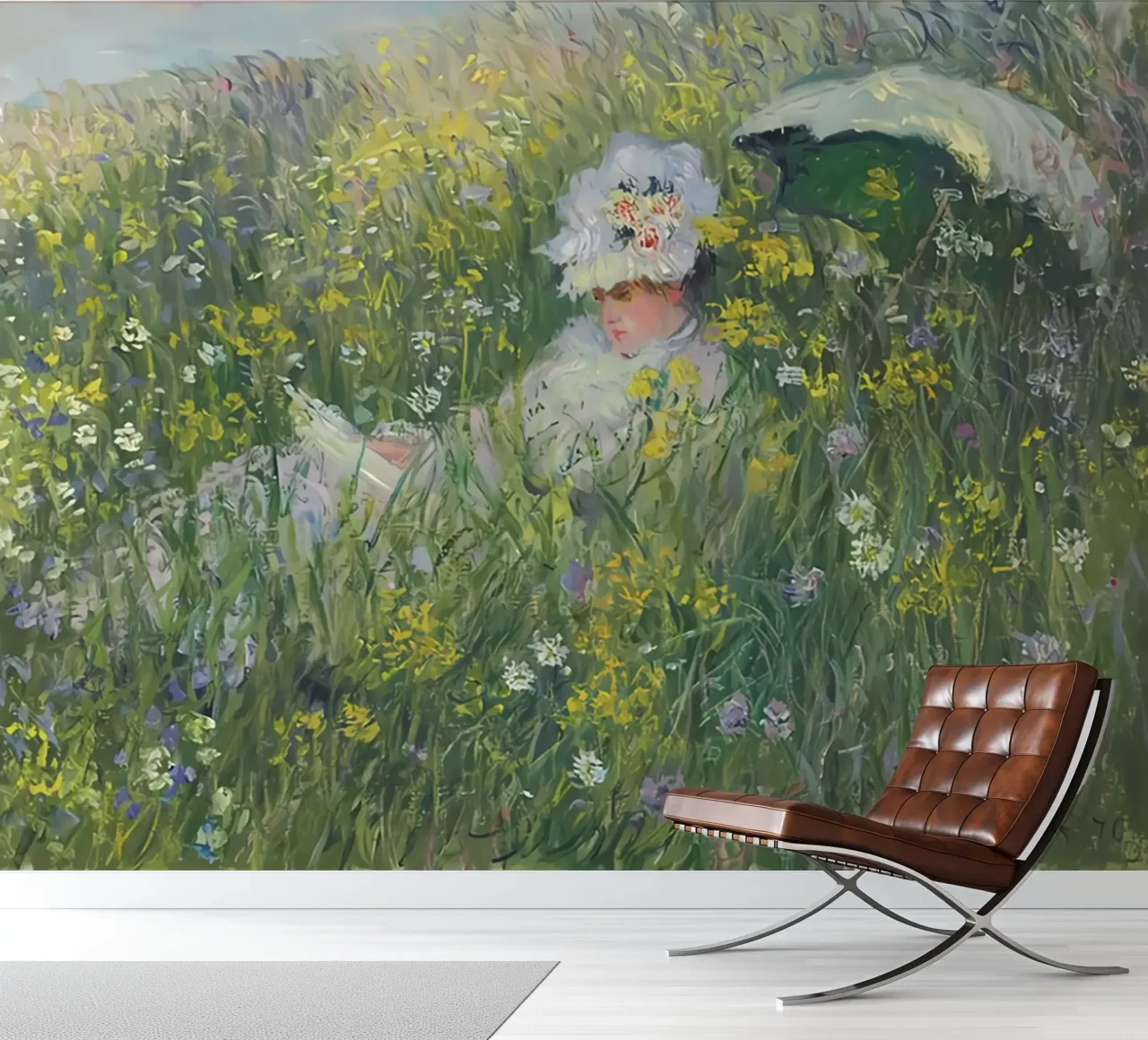 In The Meadow - 1876 photo wallpaper by D1 Shop
