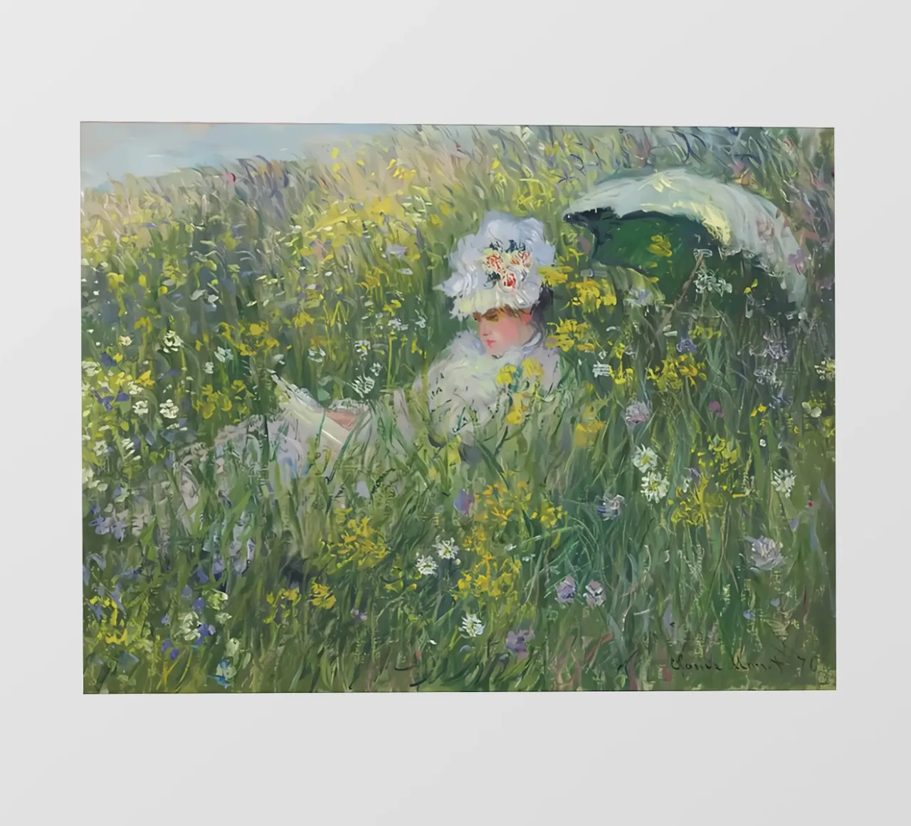 In The Meadow - 1876 photo wallpaper by D1 Shop