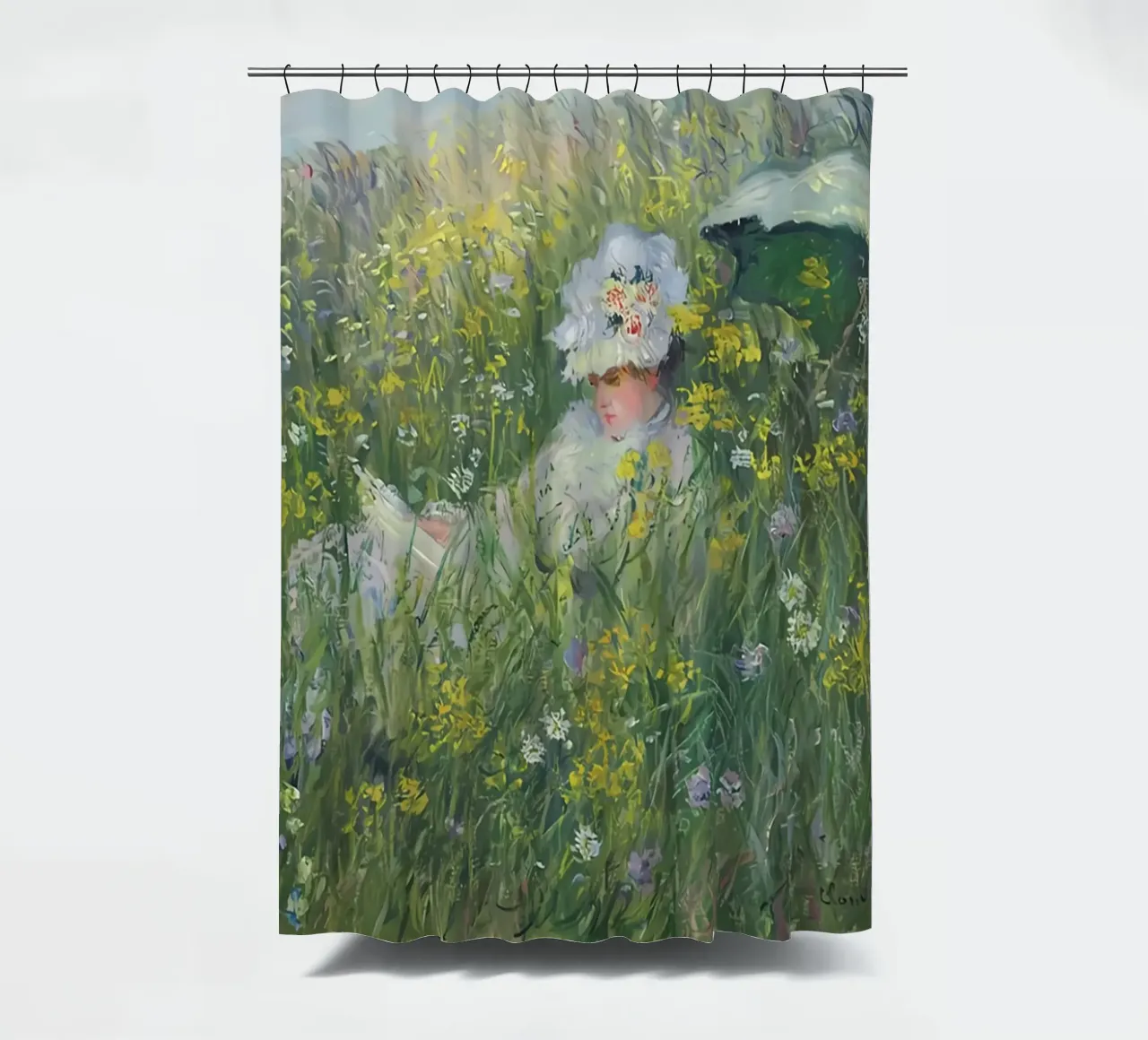 In The Meadow - 1876 shower curtain by D1 Shop
