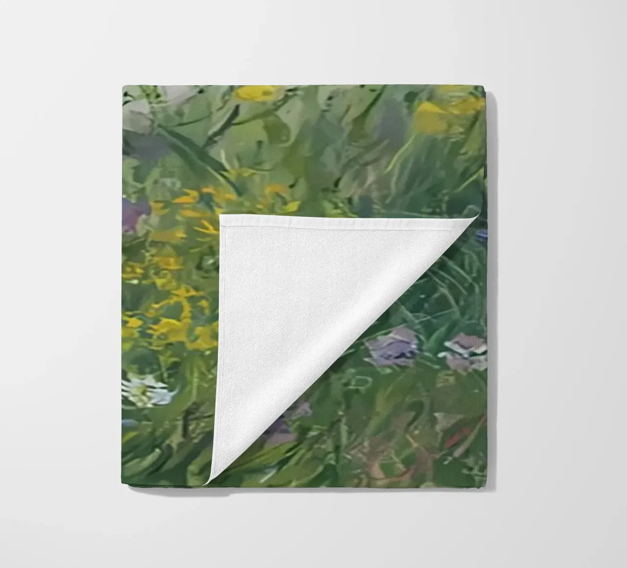 In The Meadow - 1876 beach towel by D1 Shop
