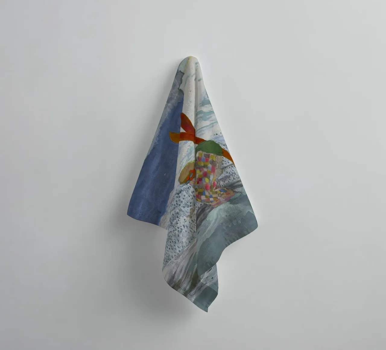 Peter Doig Alpinis toalla de baño de Milfordwings