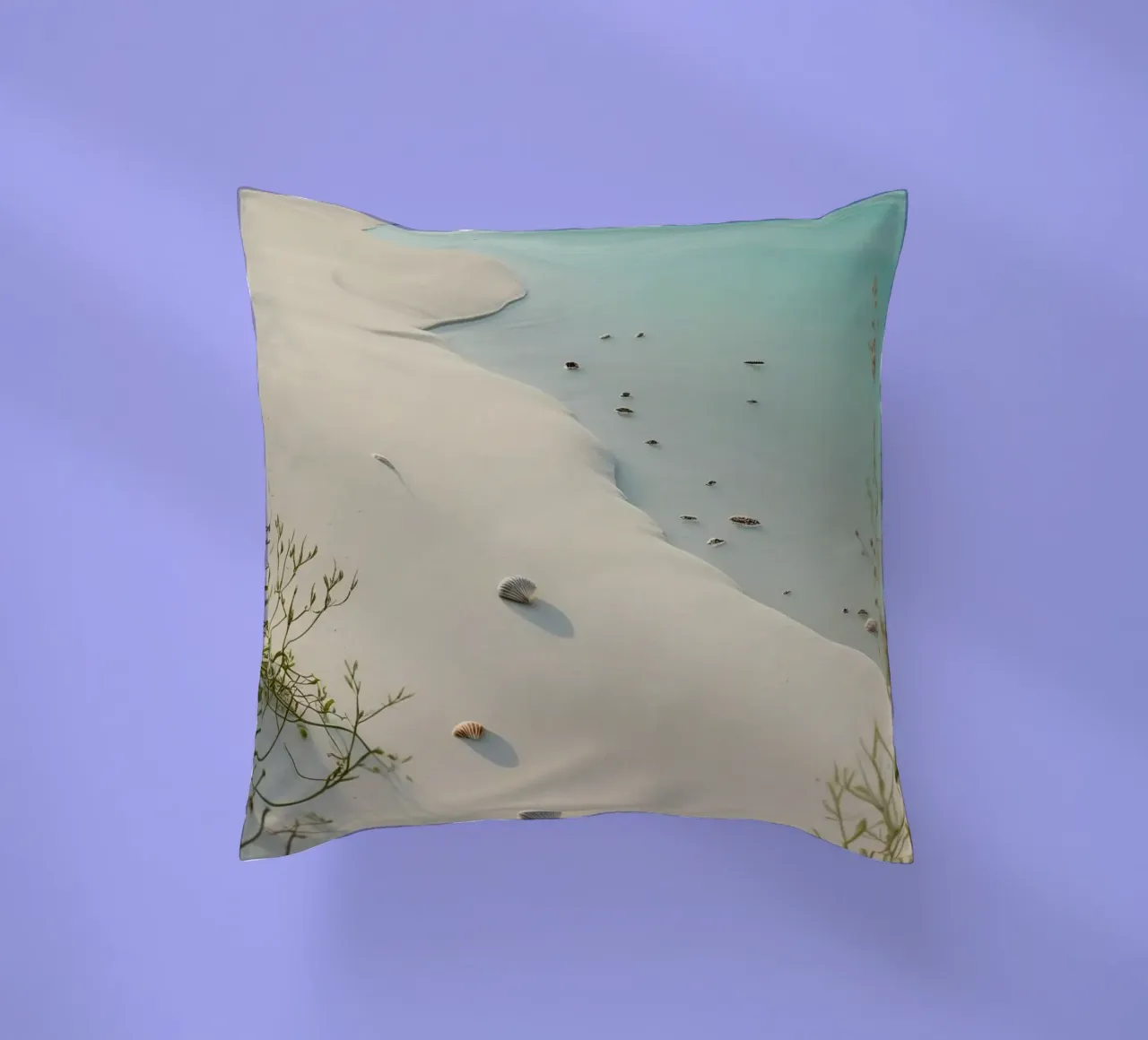 spiaggia con sabbia cuscino da life of sands