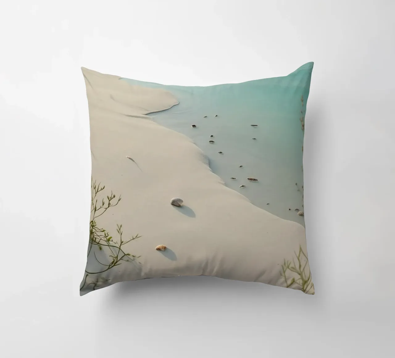 spiaggia con sabbia cuscino da life of sands