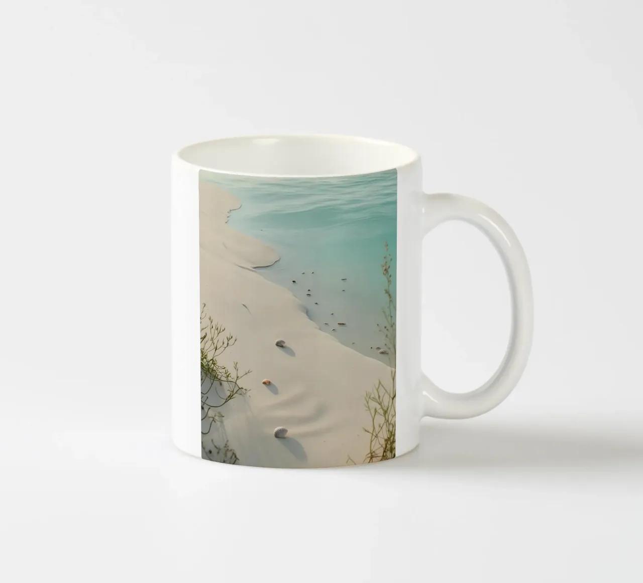 spiaggia con sabbia tazza in ceramica da life of sands
