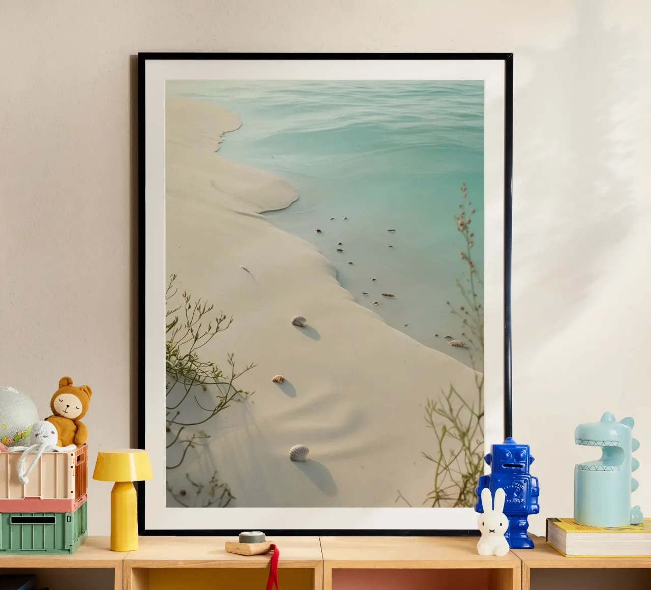 spiaggia con sabbia carta hahnemühle da life of sands