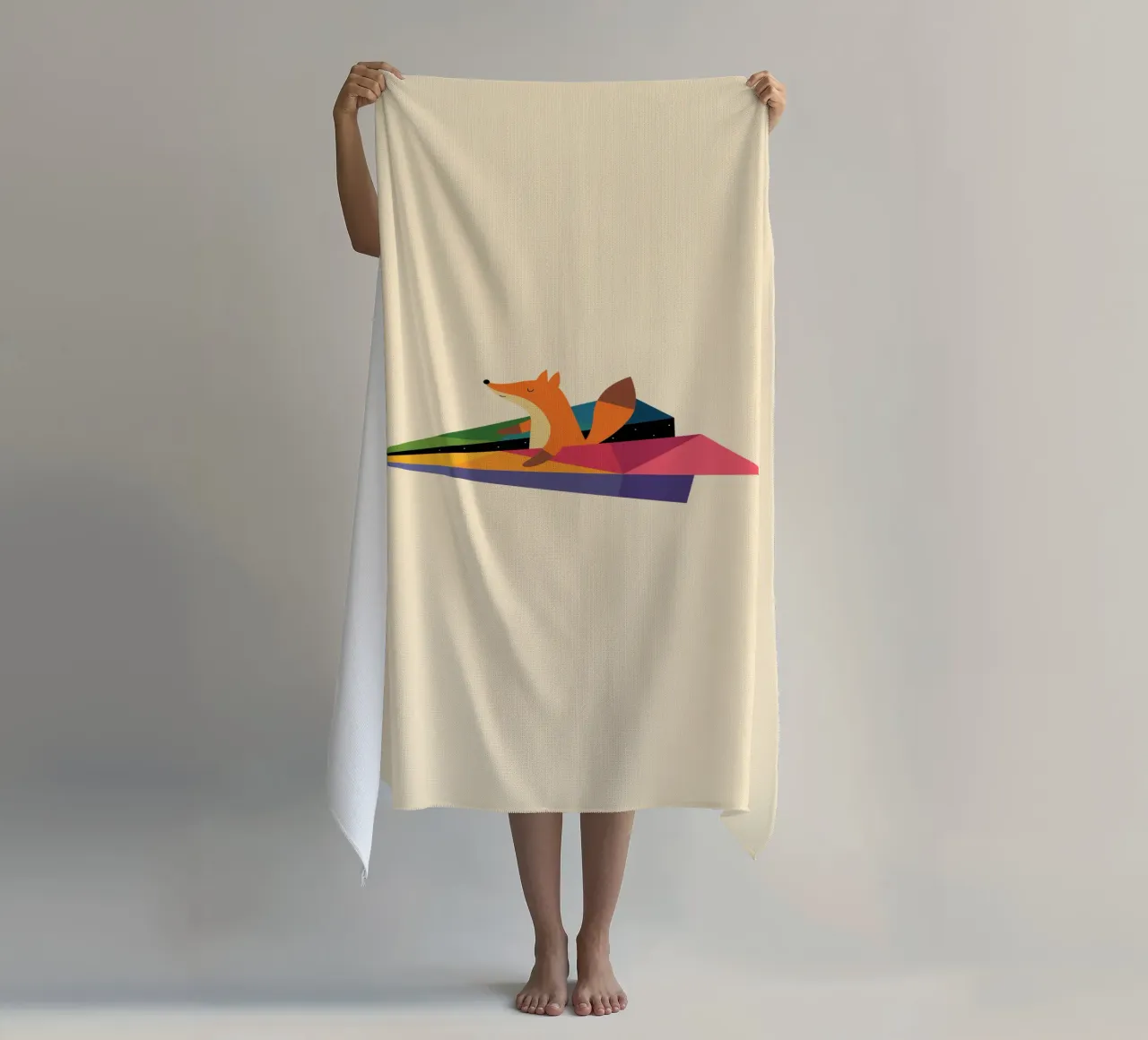 Fly My Way beach towel by Andy Westface