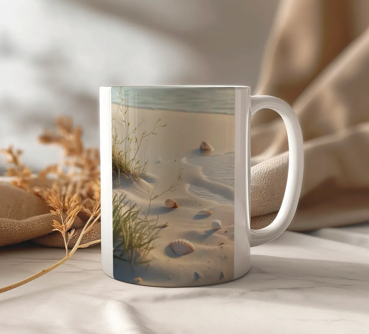 conchiglie marea tazza in ceramica da life of sands