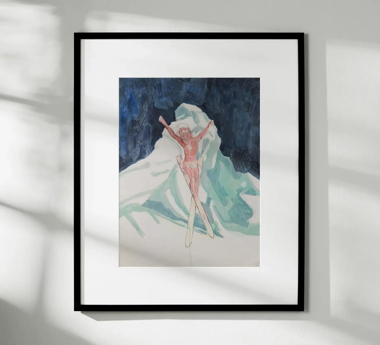 Peter Doig Zermatt Holy Mountain poster by Milfordwings