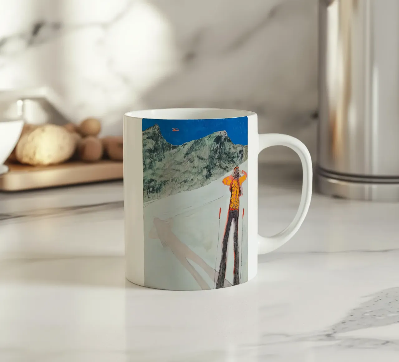 Peter Doig Sci tazza in ceramica da Milfordwings