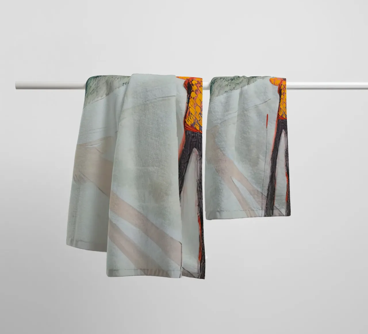 Peter Doig Sci asciugamano da bagno da Milfordwings