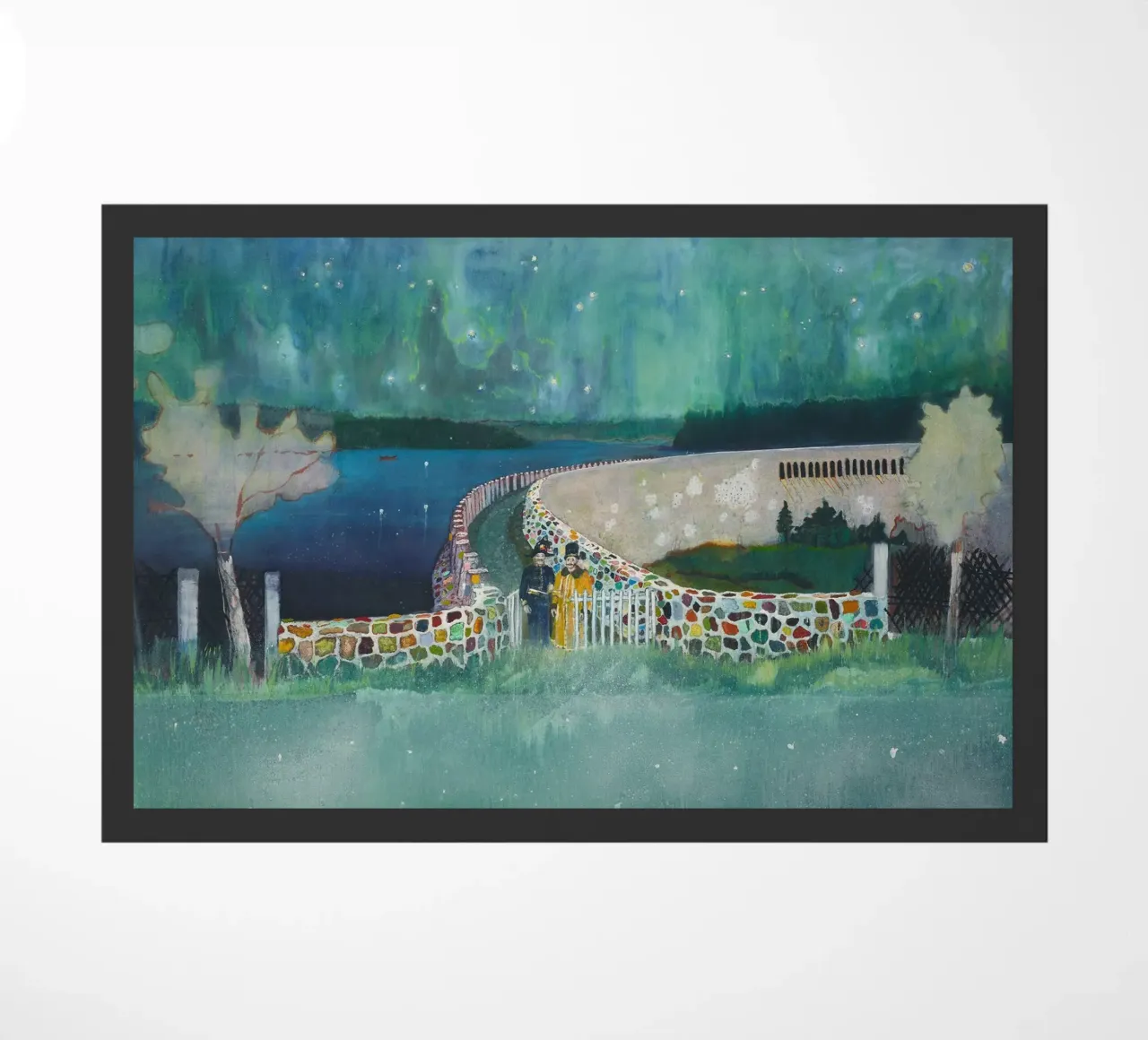 Peter Doig Due uomini zerbino da Milfordwings