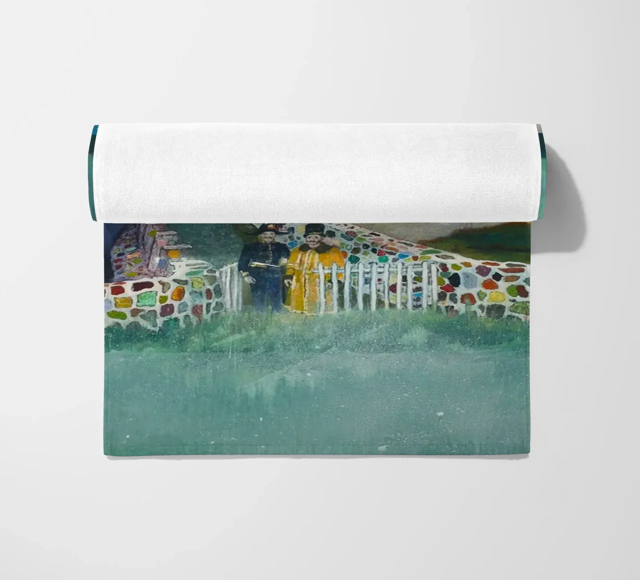 Peter Doig Due uomini telo mare da Milfordwings
