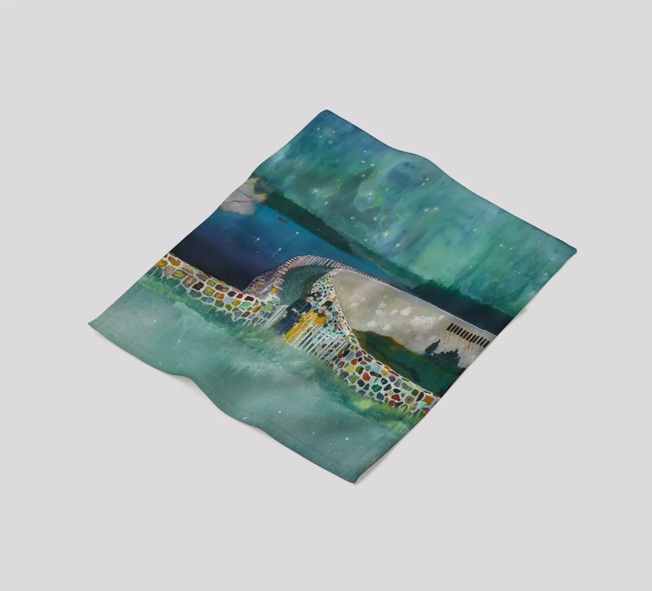 Peter Doig Due uomini coperta in pile da Milfordwings
