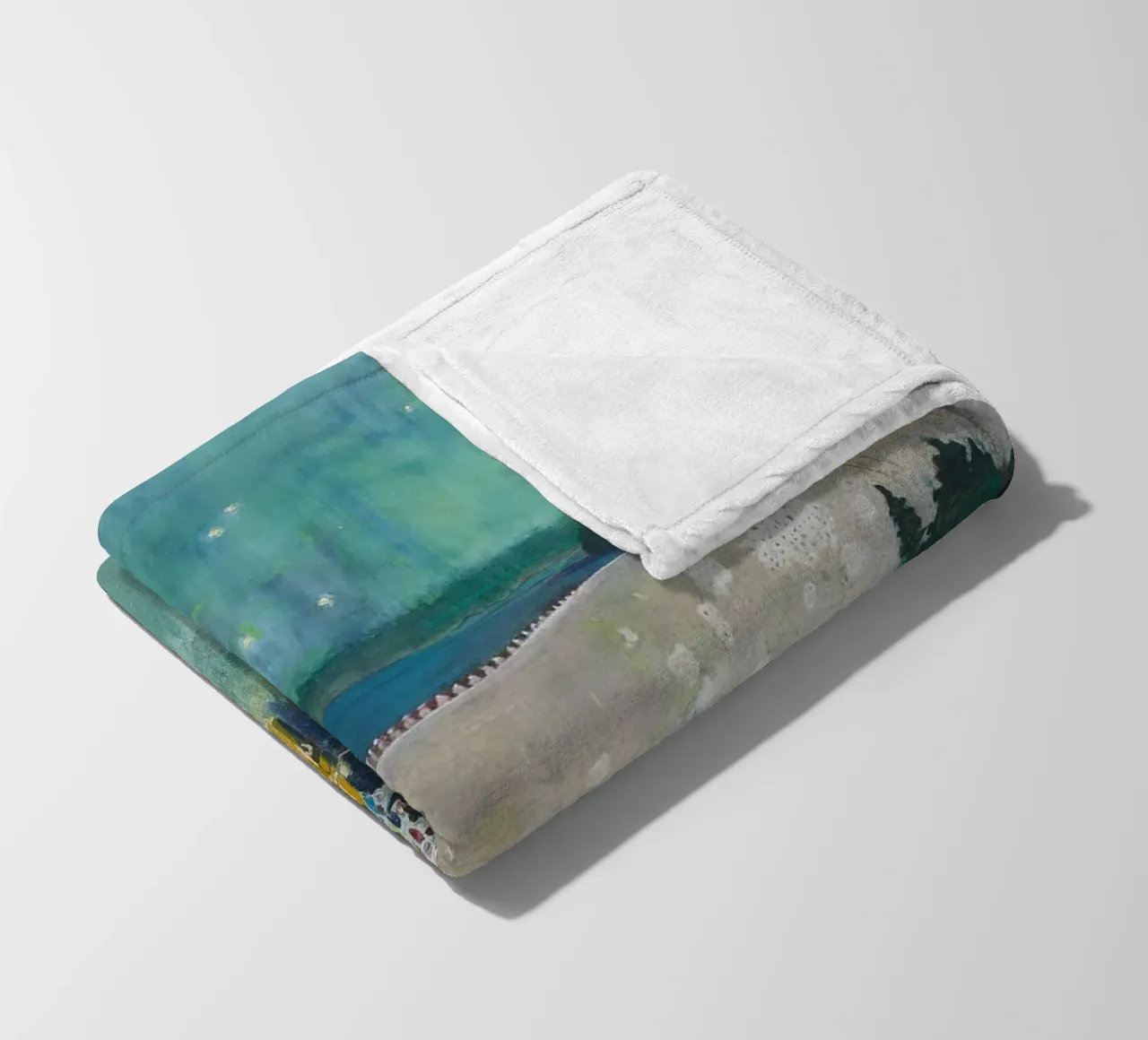 Peter Doig Due uomini coperta in pile da Milfordwings