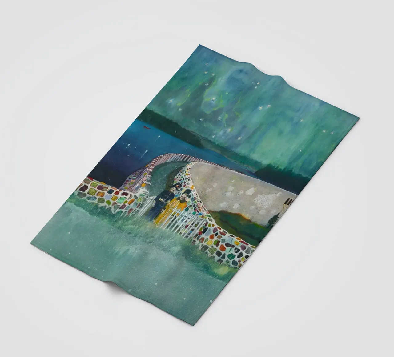 Peter Doig Due uomini coperta in pile da Milfordwings