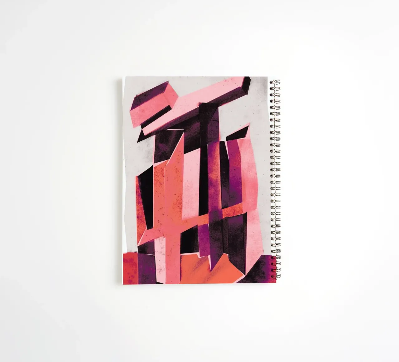 Laskukone 3 spiral notebook by treechild
