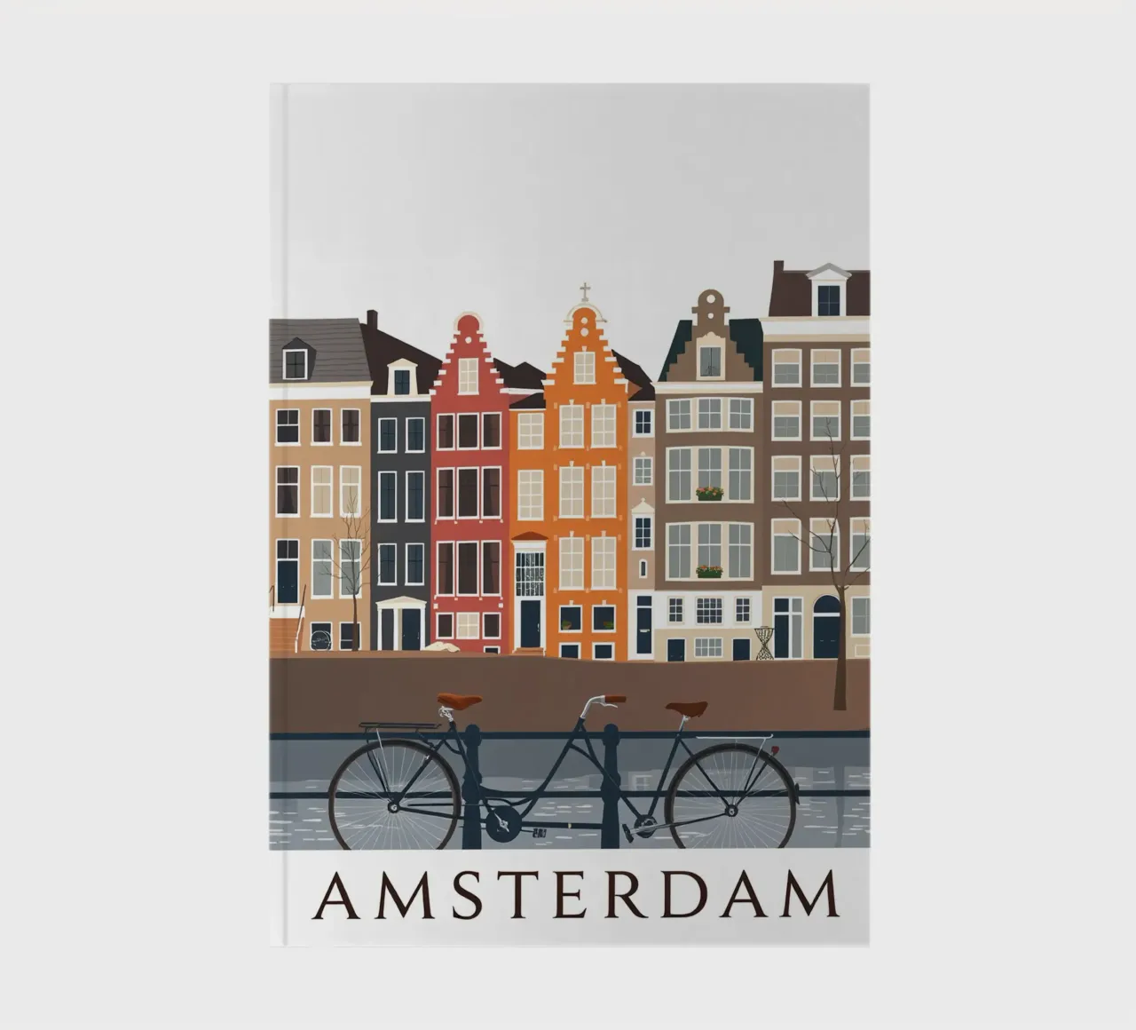 La vue d'Amsterdam carnet de notes de HicksShop