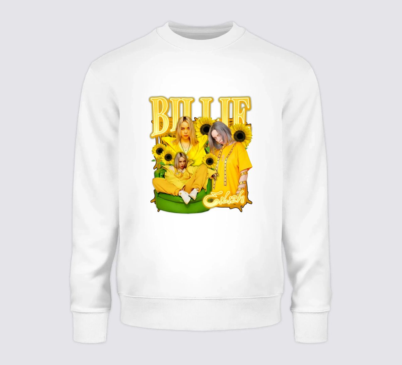 Vintage Bootleg Flowerist Billie Eilish sudadera de SlofarArt