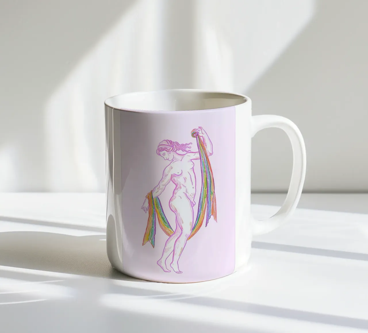 Loving Hermaphroditus tazza in ceramica da Studio One