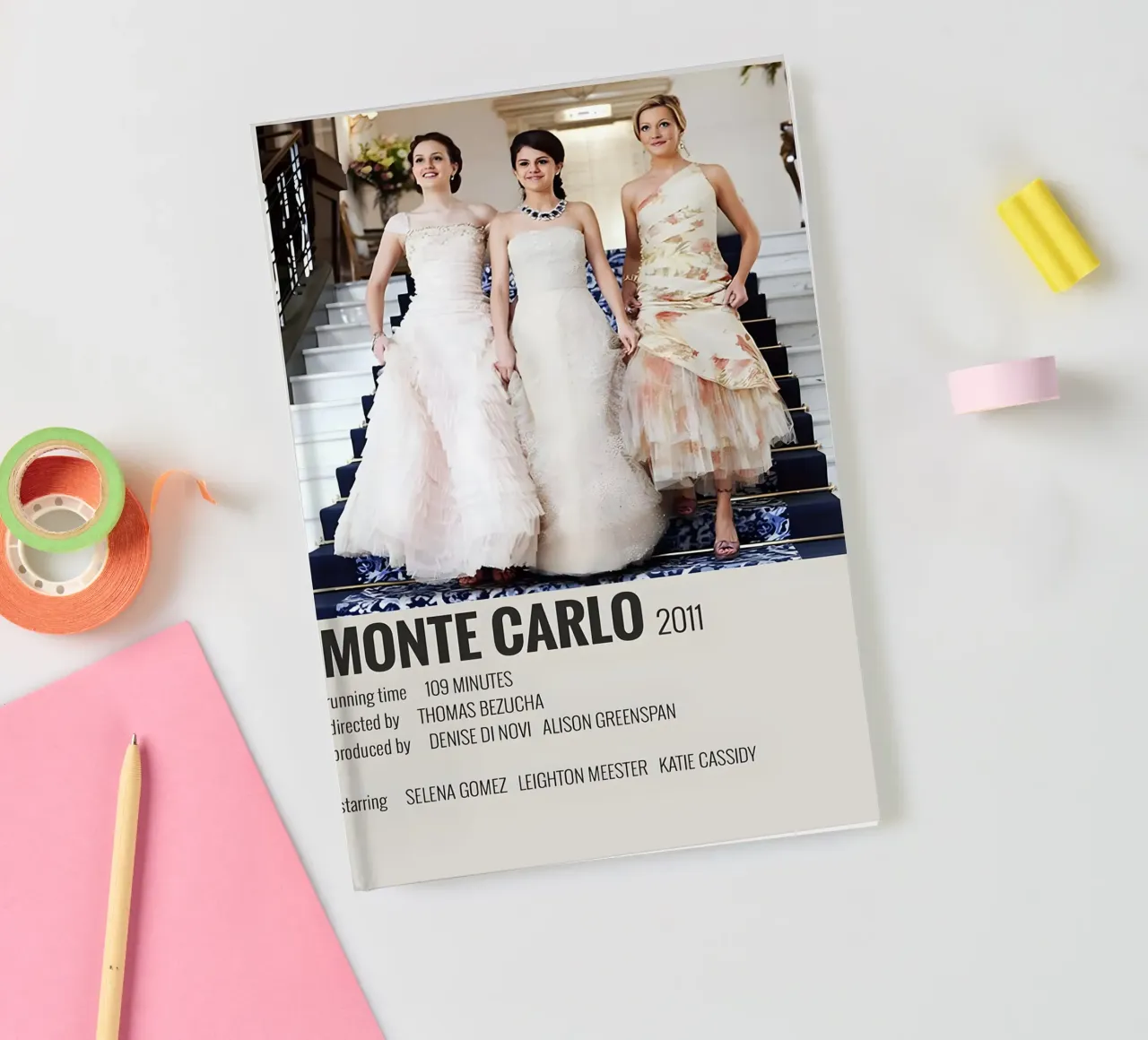 MONTE CARLO 2011 notebook by MVFminimalist