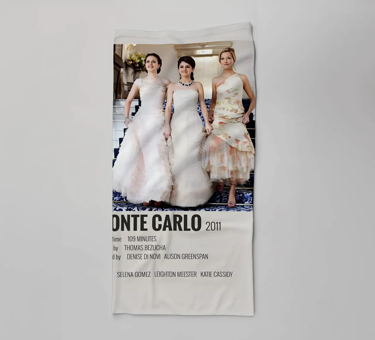 MONTE CARLO 2011 asciugamano da bagno da MVFminimalist