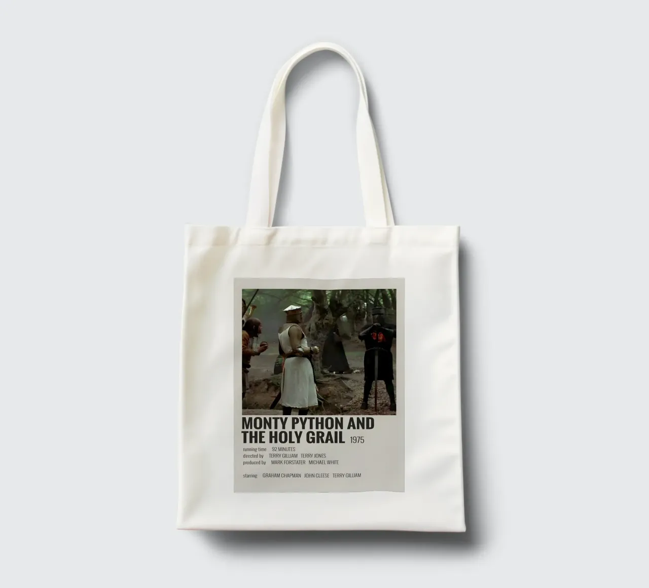 MONTY PYTHON AND THE HOLY GRAIL 1975 borsa in juta da MVFminimalist