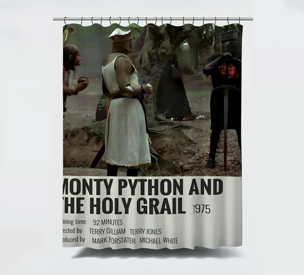 MONTY PYTHON AND THE HOLY GRAIL 1975 tenda da doccia da MVFminimalist