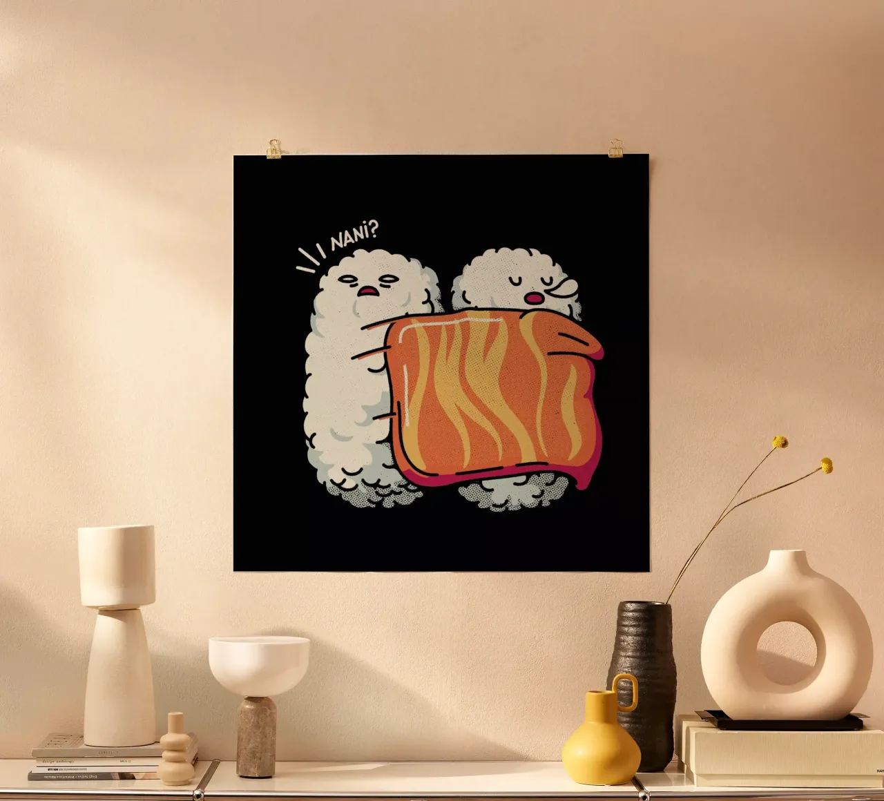 Sleeping Sushi poster da Tobe Fonseca