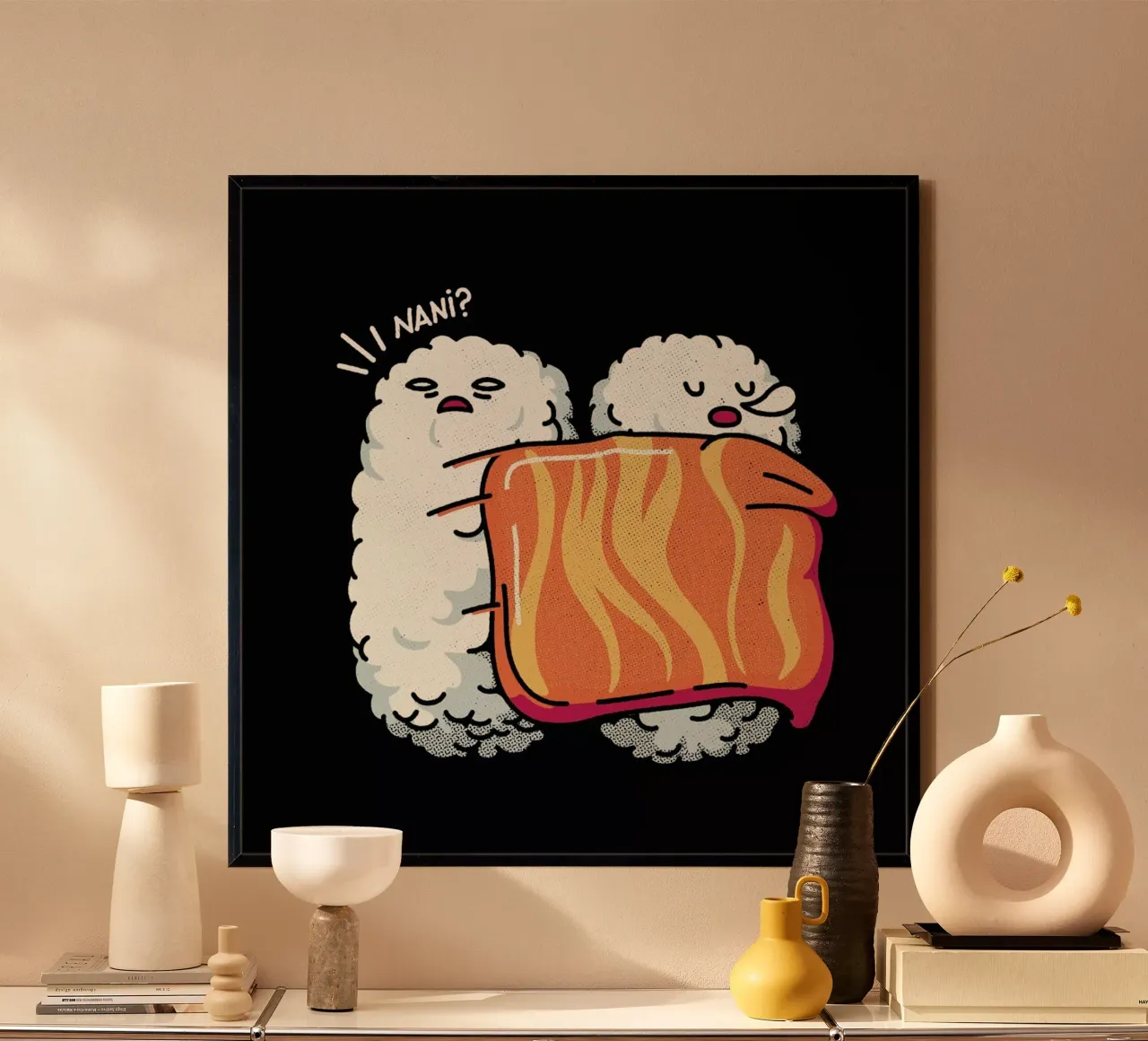 Sleeping Sushi poster da Tobe Fonseca