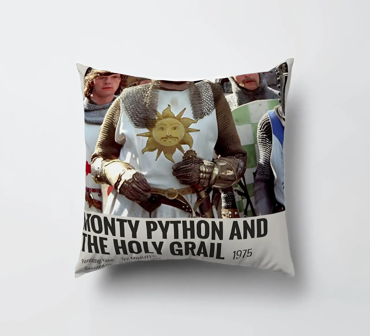 MONTY PYTHON AND THE HOLY GRAIL 1975 cuscino da MVFminimalist