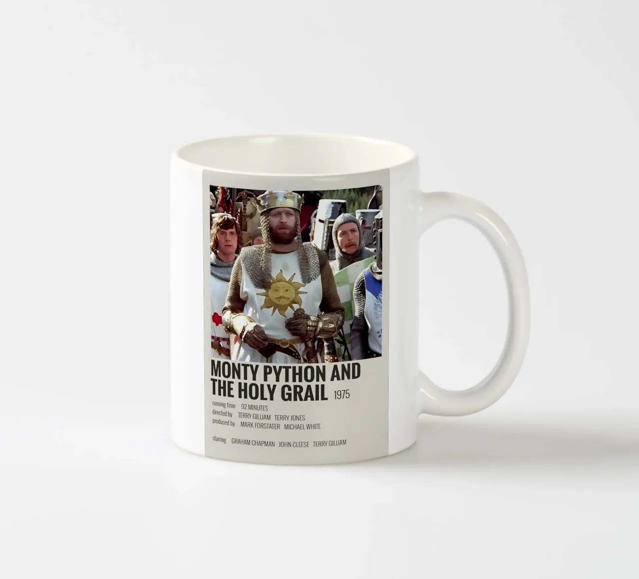 MONTY PYTHON AND THE HOLY GRAIL 1975 tazza in ceramica da MVFminimalist