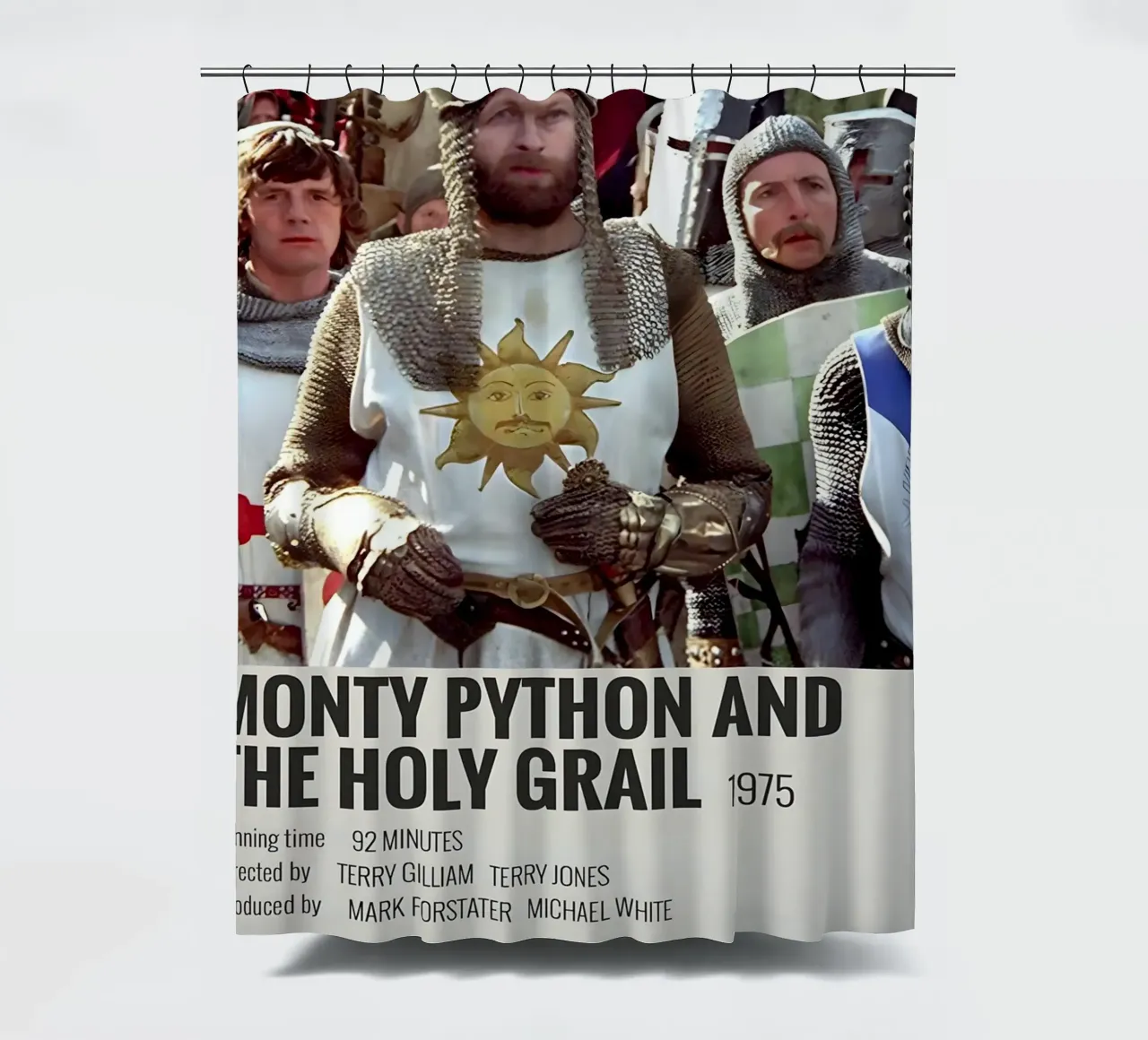 MONTY PYTHON AND THE HOLY GRAIL 1975 tenda da doccia da MVFminimalist