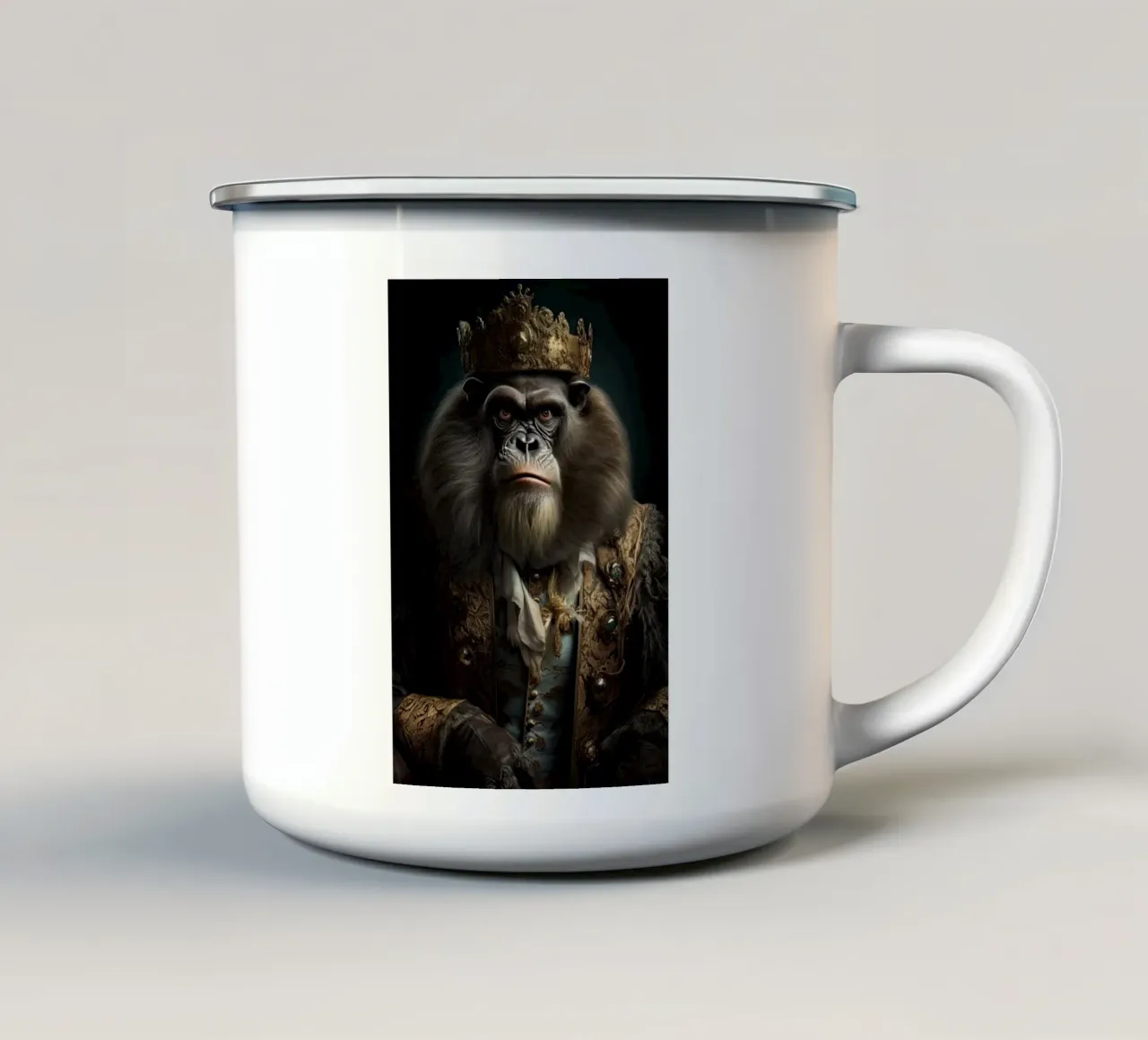 Arte da parete di Imagine tazza in smalto da Imagine