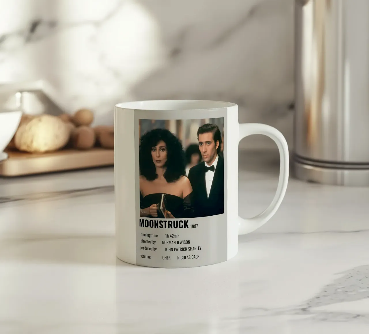 MOONSTRUCK 1987 tazza in ceramica da MVFminimalist