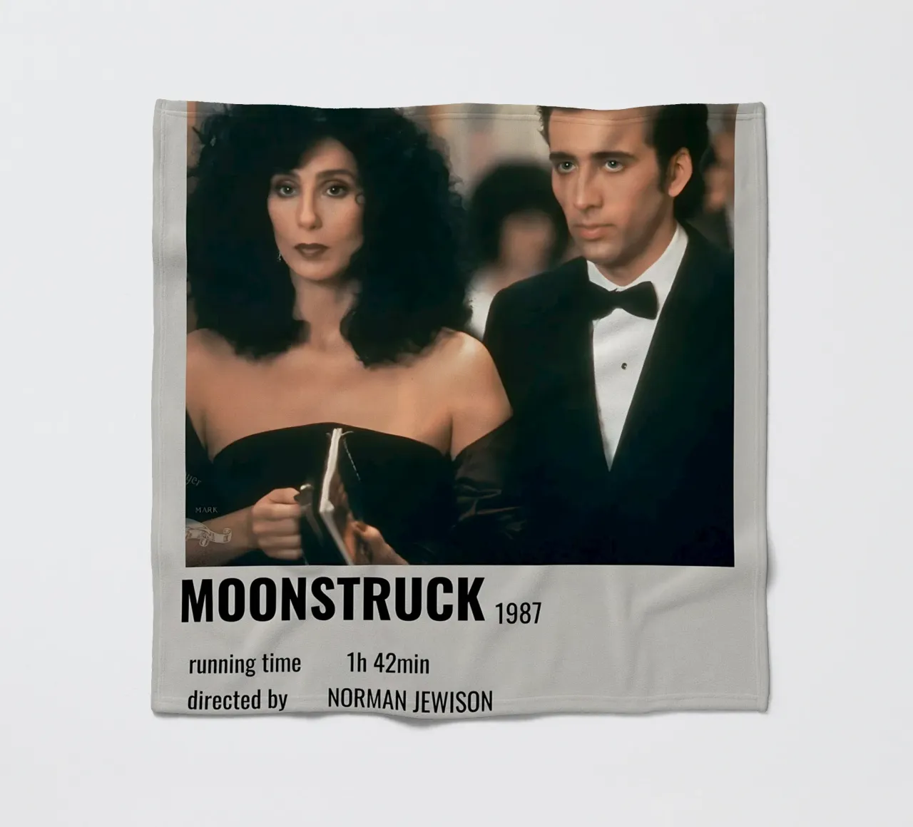 MOONSTRUCK 1987 coperta in pile da MVFminimalist