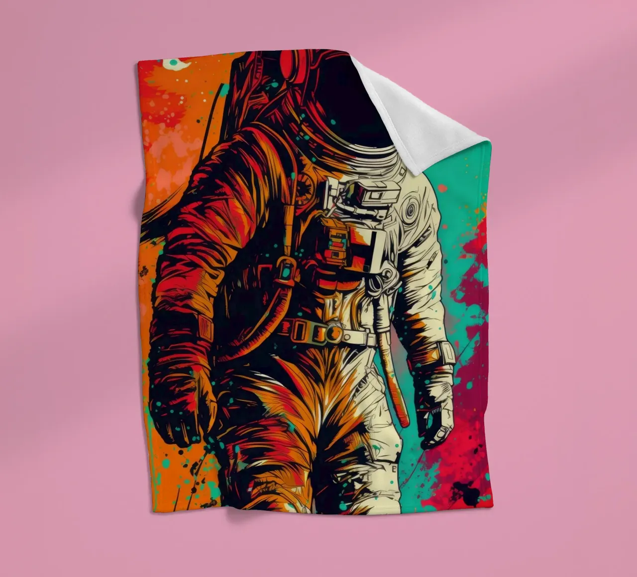 Astronaut fleece blanket by Imagine