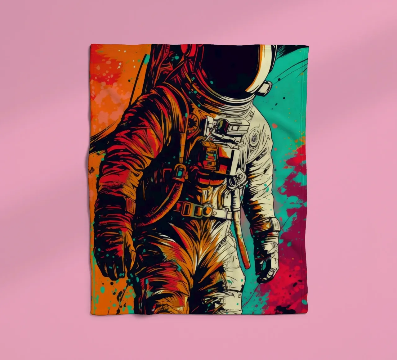 Astronaut fleece blanket by Imagine