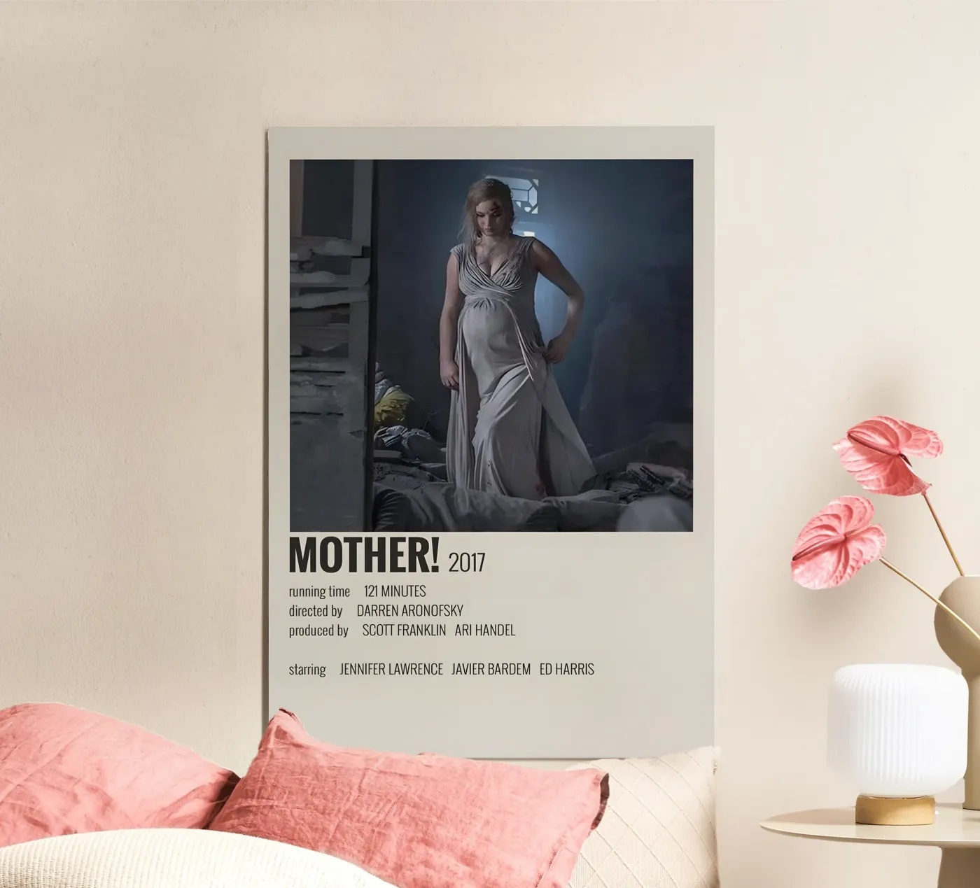 MOTHER! 2017 poster da MVFminimalist