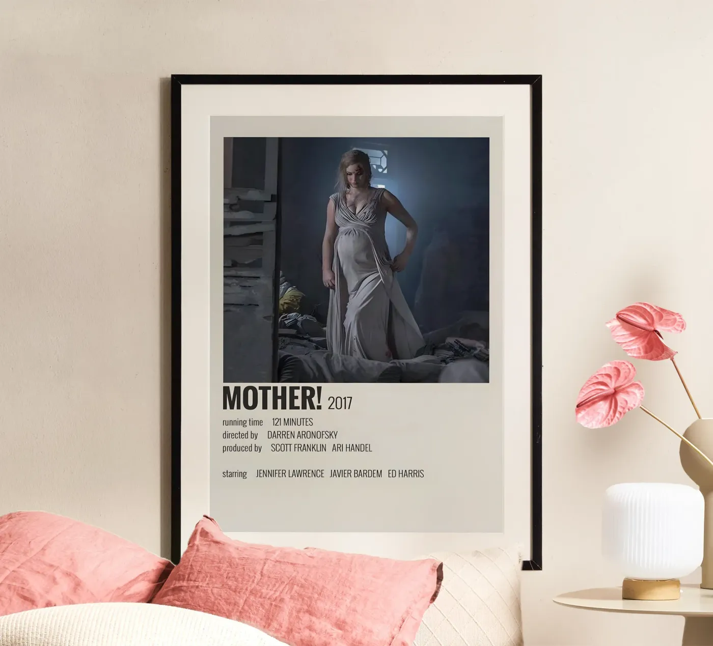 MOTHER! 2017 poster da MVFminimalist