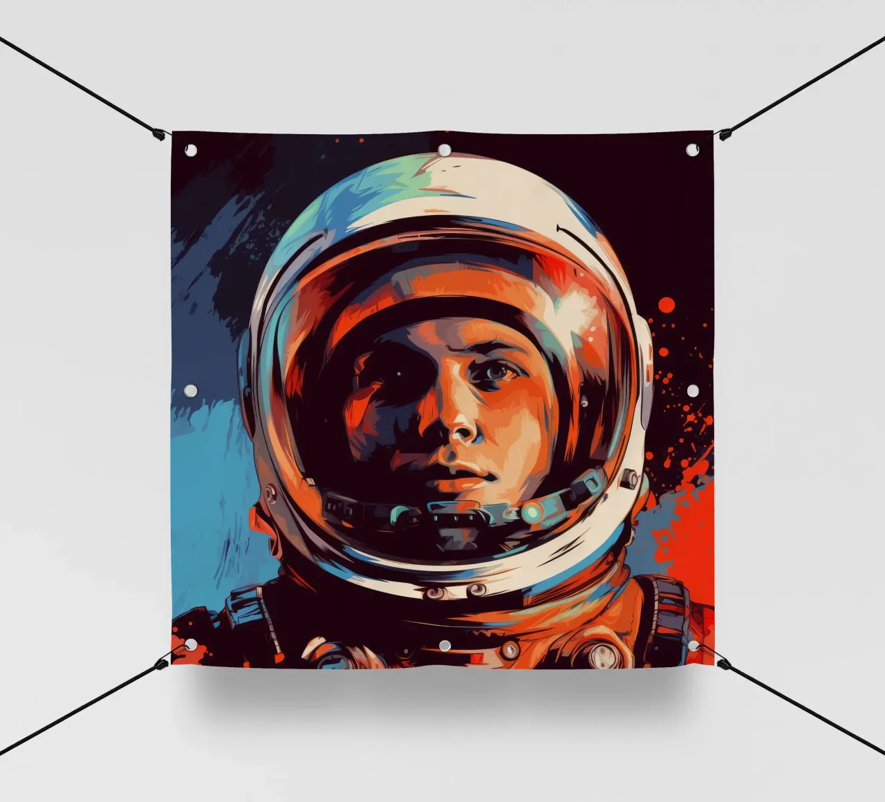 Astronauta telo in pvc da Imagine