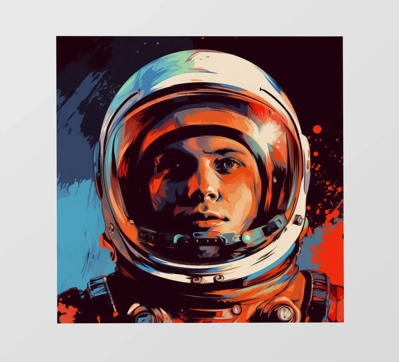 Astronauta telo in pvc da Imagine