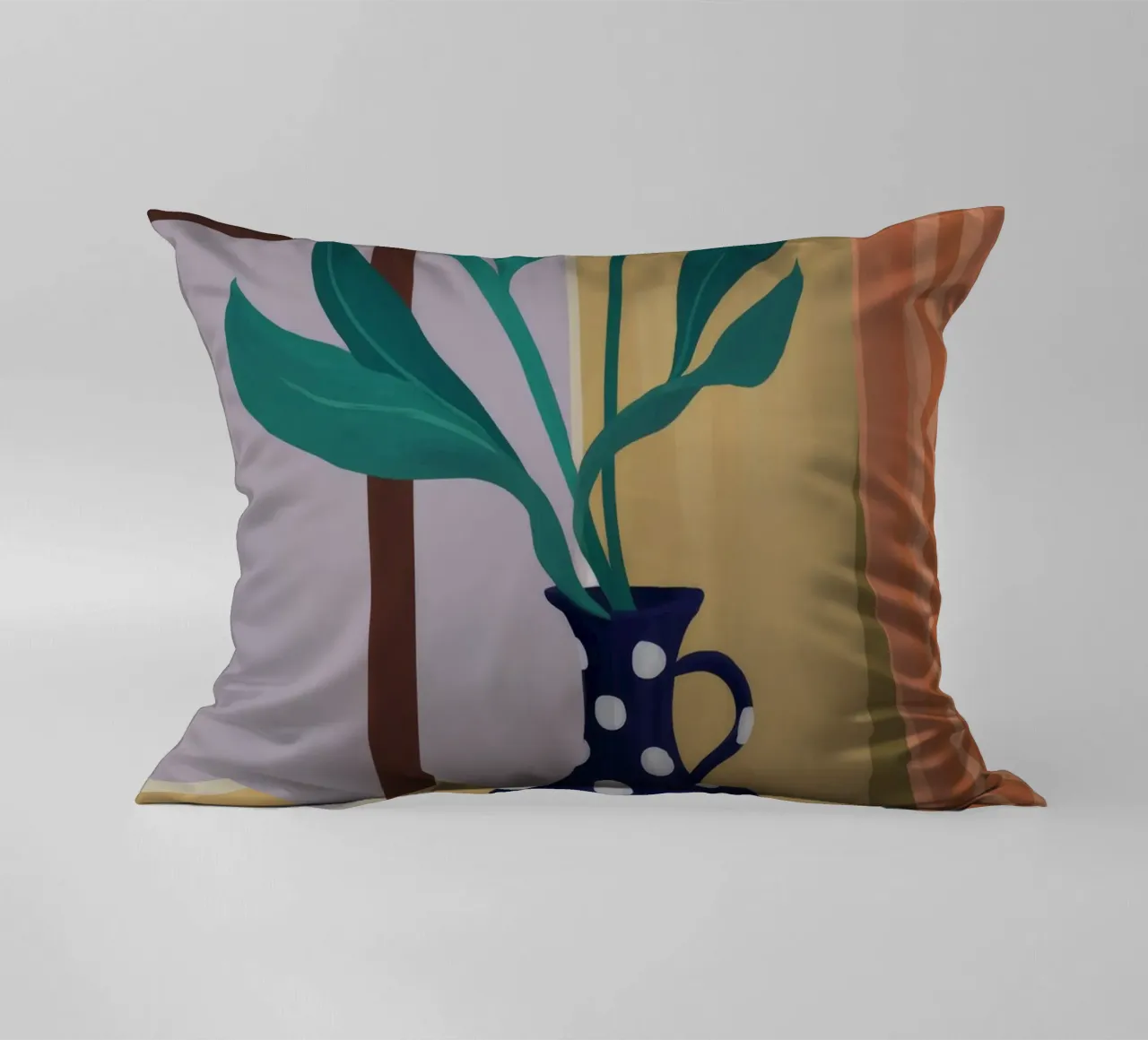 Orchidea a pois Immobile cuscino da Fable Tempa